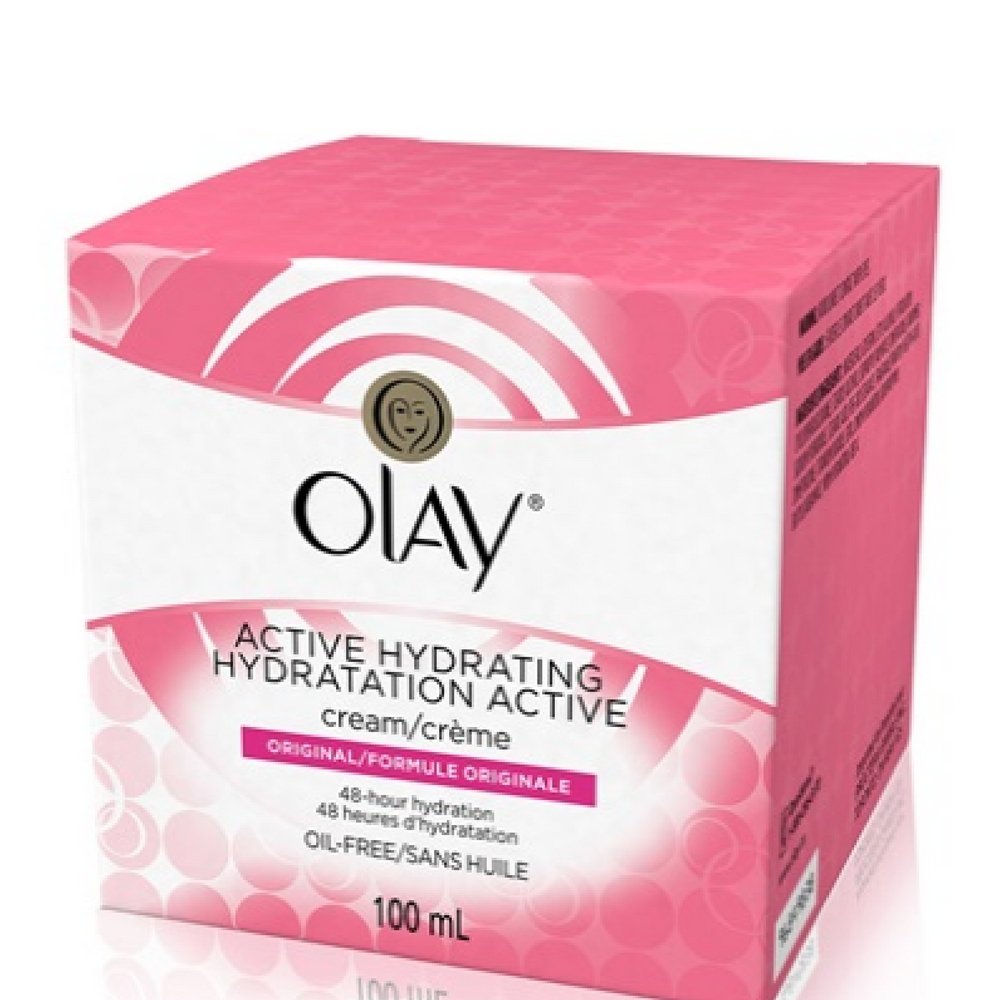 Olay Active Hydrating Cream Face Moisturizer, 1.9 fl oz
