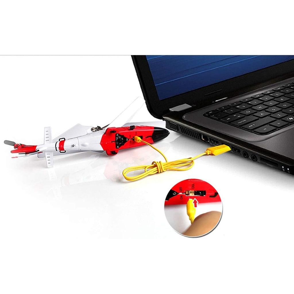 Buy now POCO DIVO Coast Guard Rescue Helicopter RC Flight Infrared 3CH Gyro Marine Aircraft Model S111G at indiglob india