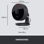 Buy now Logitech Circle View Weatherproof Wired Home Security Camera with Logitech TrueView Video, 180° Wide Angle, 1080p HD, Night Vision, 2-Way Audio, Tilt Encrypted, Apple HomeKit Secure Video (Renewed) at indiglob india