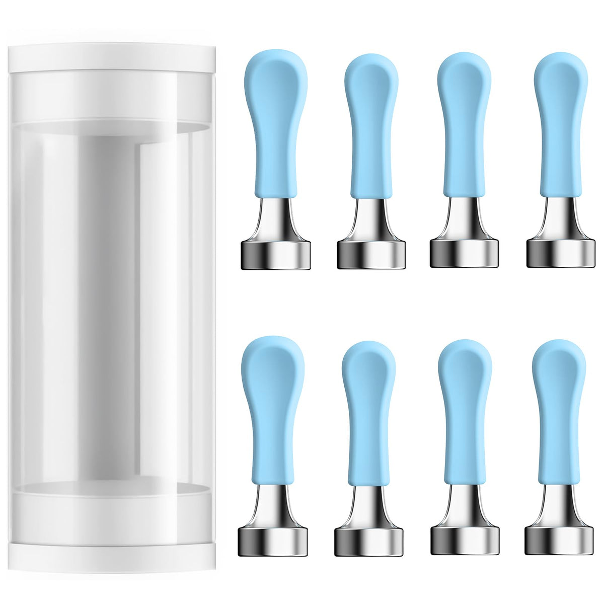 Bebird Replacement Tips Ear 8 Pieces Waterproof Silicone Ear Spoon for Ear Wax Removal Endoscope BEBIRD Original Ear Cleaner Tips Set for W3/R3/T15/X3/X17 PRO/D3Pro/T5/R1(Dia. 3.5mm)