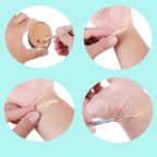 Buy now MEICOLY 3pcs SFX Special Effects Makeup Kit - Fake Nose Putty, Scar Wax, Fake Blood Scab Gel, Dark at indiglob india