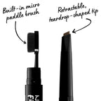 Buy now NYX PROFESSIONAL MAKEUP Fill & Fluff Eyebrow Pomade Pencil - Ash Brown (Pack Of 2) at indiglob india