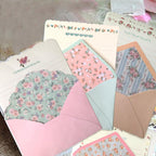 SCStyle 32 Cute Writing Paper with 16 Envelope -(Letter Paper 7.1x5.2 inch)