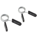ProsourceFit Olympic Barbell Spring Clip Collar 2-inch Pair with Easy-Grip Handles for Weightlifting,Powerlifting and Strength Training