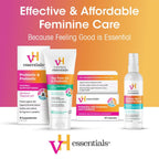 vH Essentials Intimate Cleansing Spray, with Hypochlorous Acid, 3 fl oz