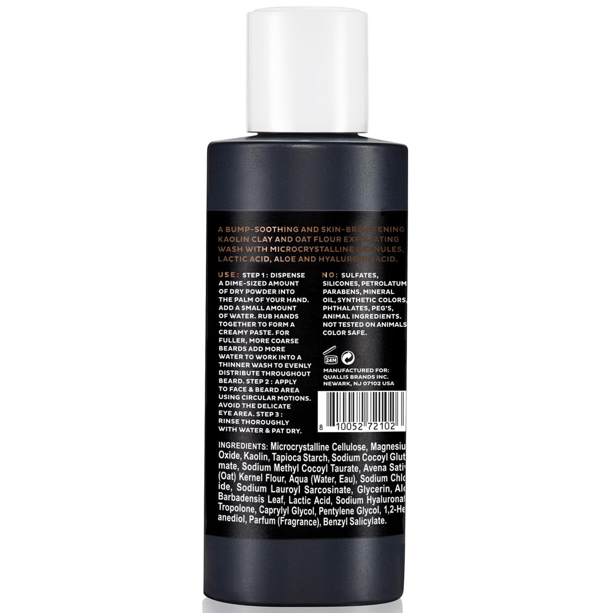 Scotch Porter Daily Exfoliating Beard Wash & Face Cleanser for Men