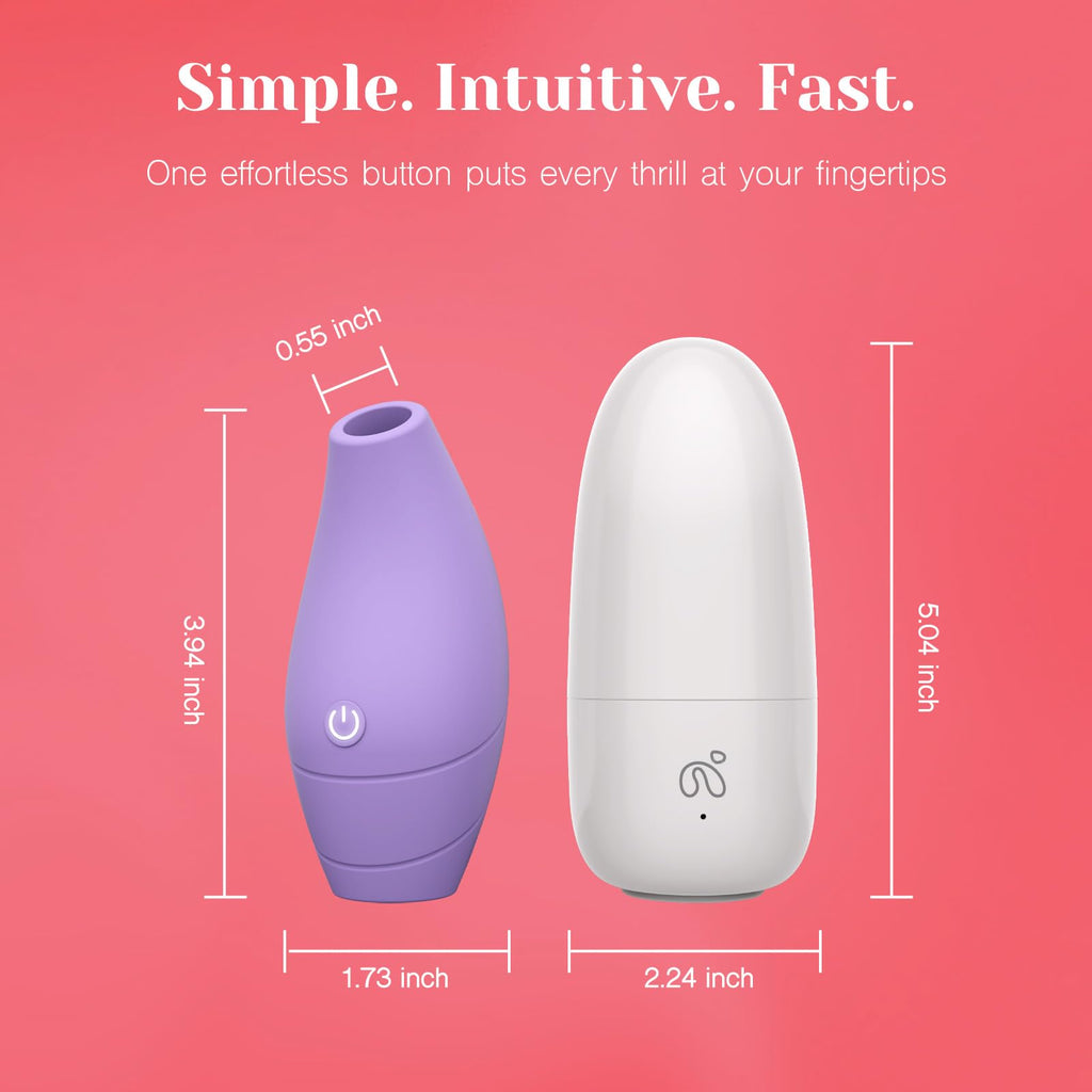 Tracy's Dog Pockiss Palm Sucking Vibrator, Women Clit Sucker Adult Sex Toy