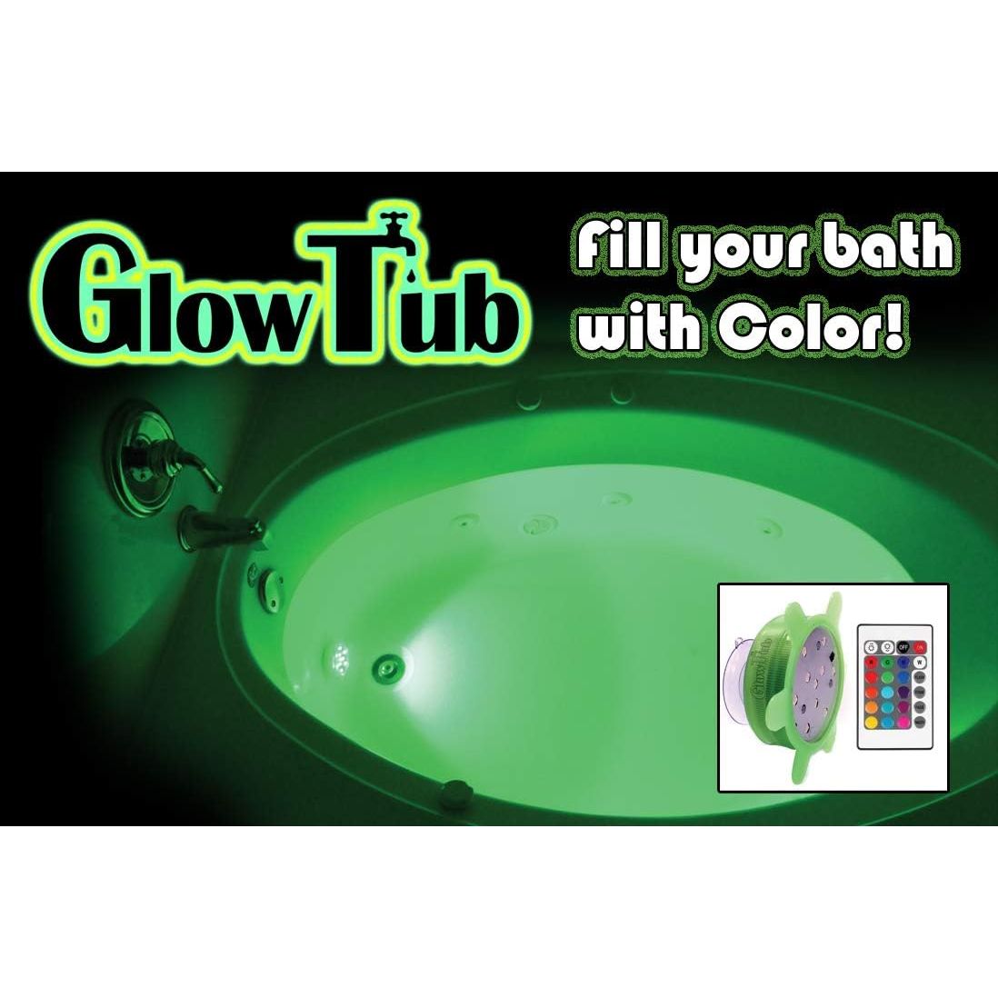 Buy now Underwater Remote Controlled LED Color Changing Light for Bathtub or spa - Battery Operated - Size 2.75 in. at indiglob india