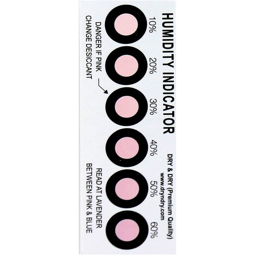 Buy now Premium Humidity Indicator Cards 20 Pack(Reusable) - 10-60% 6 Spot(20 Cards) at indiglob india