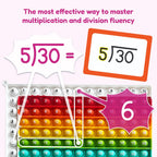 The Fidget Game Number Ninja, Multiplication & Division Game for Grades 2–4