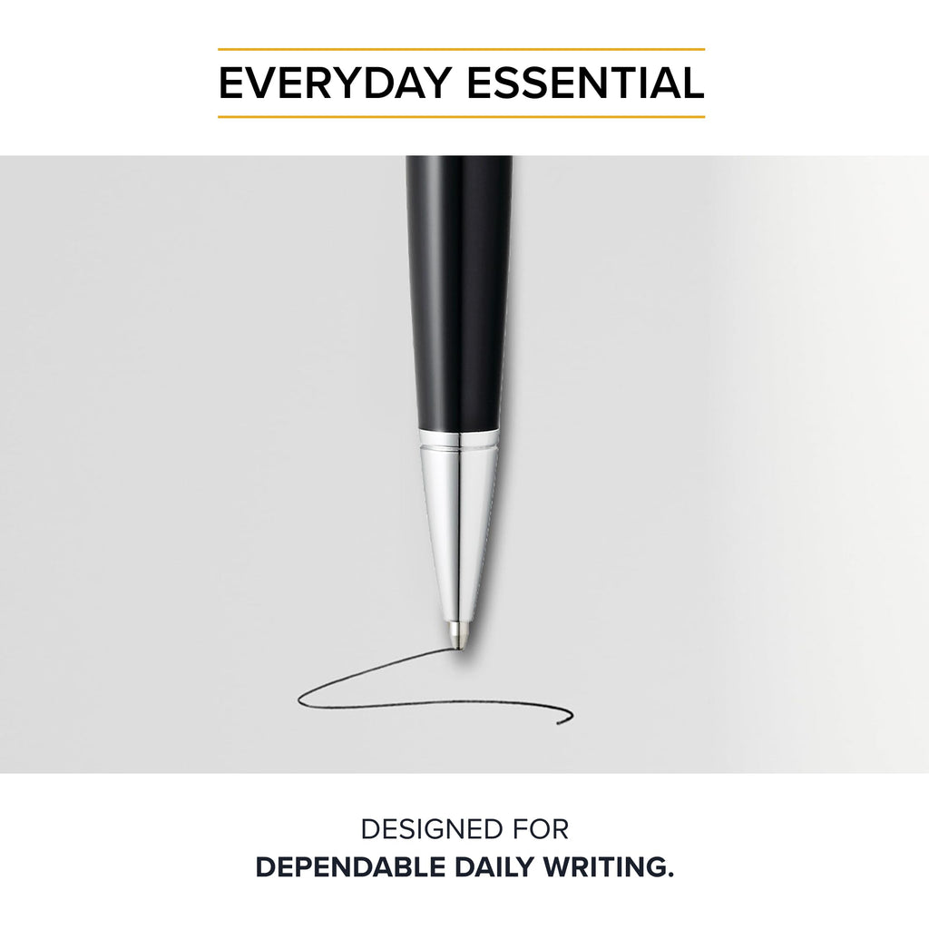 Cross Ballpoint Pen Refill, Black, Medium Point, 2-Pack Refill Set