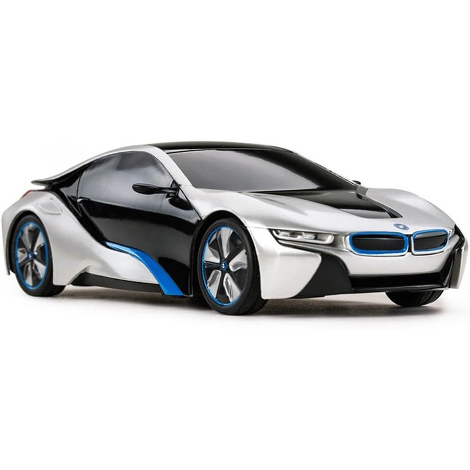 Buy now RASTAR BMW i8 RC Car BMW i8 1/24 Remote Control Car, BMW Toy Car - Silver at indiglob india