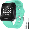 Buy now Watbro Band Compatible with Garmin Forerunner 35, Soft Silicone Watch Band Replacement Strap, for Garmin Forerunner 35 Smart Watch, Fit 5.11-9.05 Inch (130mm-230mm) Wrist Teal-a at indiglob india