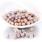 Buy now 50Pcs Freshwater Cultured Pearl, Natural Oval Oyster Pearls Beads, Necklace Bracelet Earring Jewelry Making Supplies, Fun Gift for Women, Pearl Party, No Hole (Around 8mm) at indiglob india