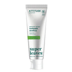Attitude Fresh Breath Toothpaste with Fluoride, Peppermint Flavor, EWG Verified, Vegan & Cruelty-Free, Sugar-Free, Plant & Mineral-Based Ingredients, Clean Oral Care, 4.2 Oz