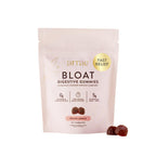 Arrae Bloat Gummies, Sugar-Free with Fiber, Peach Lemon, 60 Count | Ginger, Lemon Balm & Dandelion, Vegan, Gluten-Free, No Fillers, Resealable Pouch