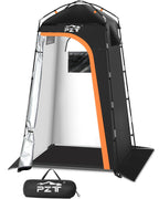 Large Shower Tent, Portable Privacy Tent with Mesh Floor & Carrying Bag
