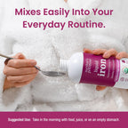 Mother's Promise Organic Liquid Iron Supplement for Women, 16 Fl Oz
