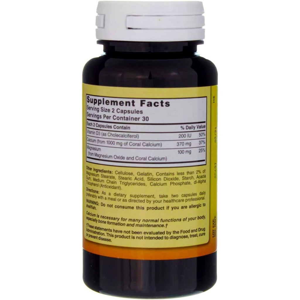 Buy now Nature's Blend Okinawa Coral Calcium 1,000 mg 60 Caps at indiglob india