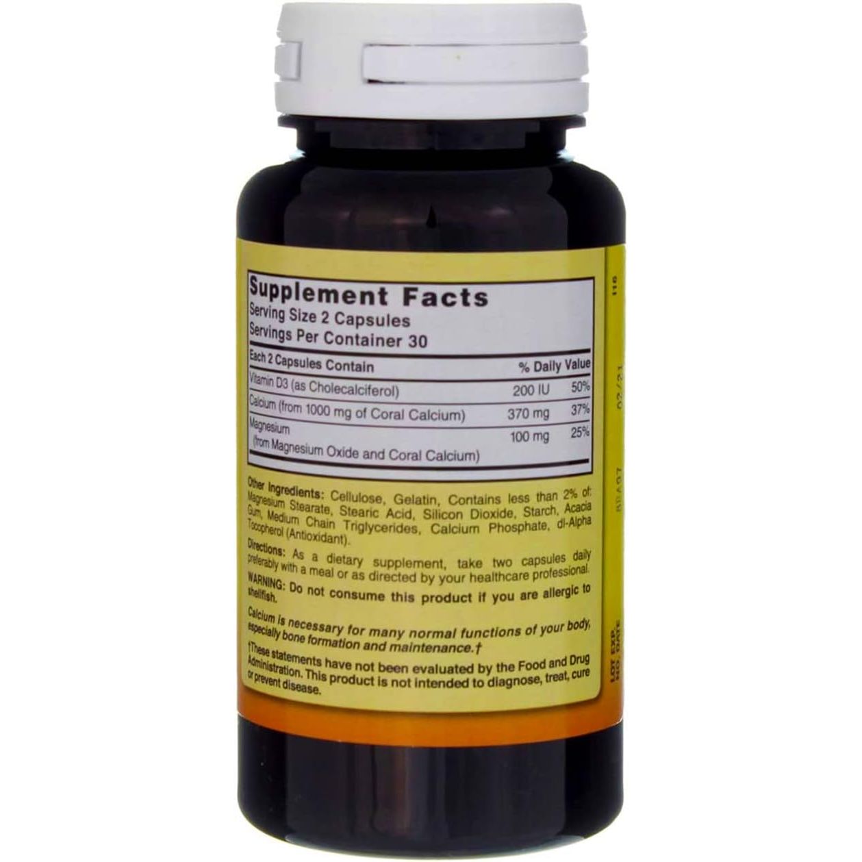 Buy now Nature's Blend Okinawa Coral Calcium 1,000 mg 60 Caps at indiglob india