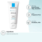 La Roche-Posay Effaclar Medicated Acne Face Wash with Salicylic Acid, 6.8oz | 2% salicylic acid cleanser with LHA and glycerin. Oil free foaming face wash helps clear acne and target excess oil.