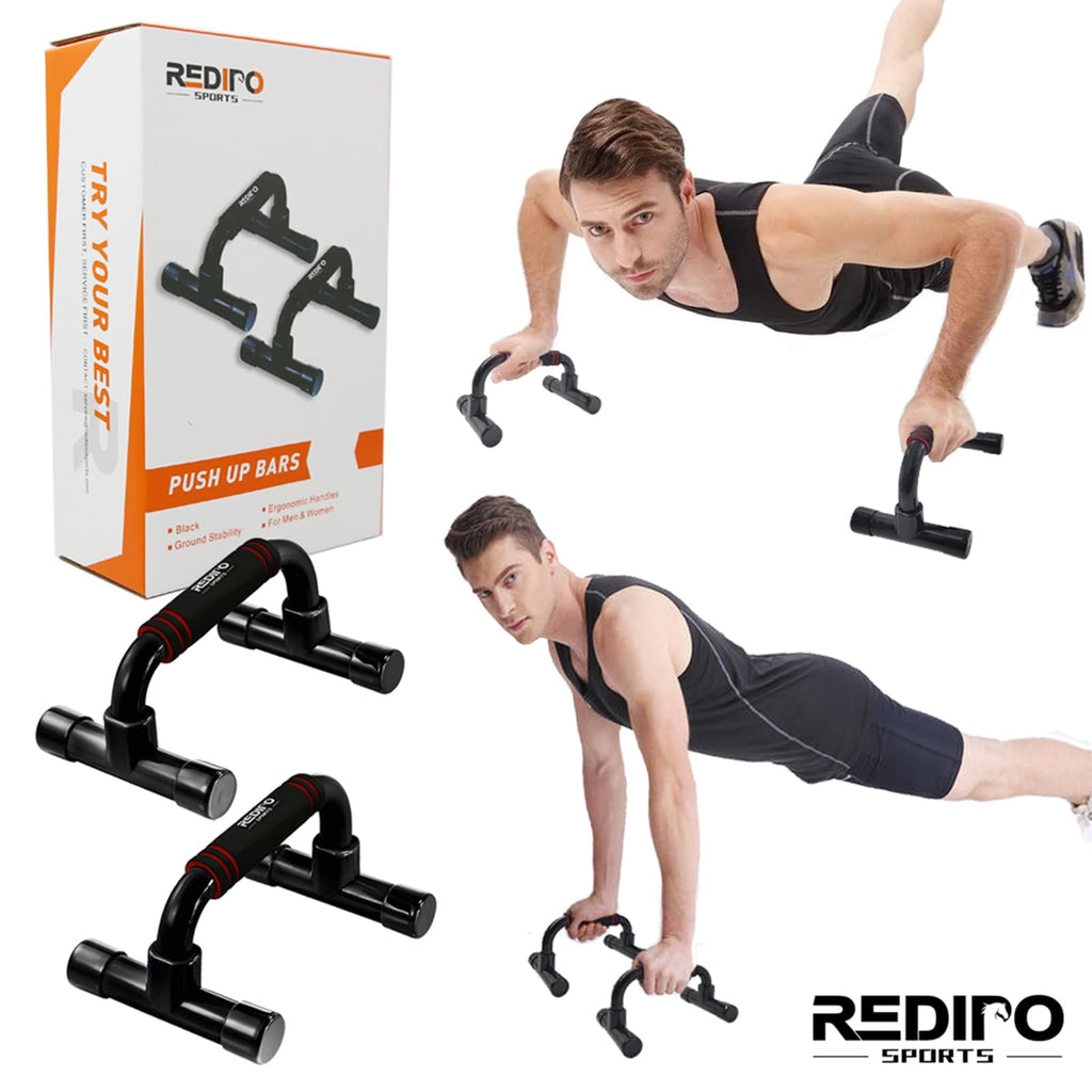 Push Up Bars Strength Training - Workout Stands With Ergonomic Push-up Bracket Board with Anti-Slip Sturdy Structure Portable for Home Fitness Training, Push Up Stands Handle for Floor Workouts