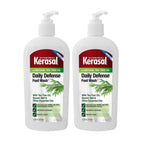 Kerasal Daily Defense Foot Wash, Cleanser, 12 oz | Daily foot cleanser with tea tree oil washes away odor and impurities to help feet feel clean and refreshed.