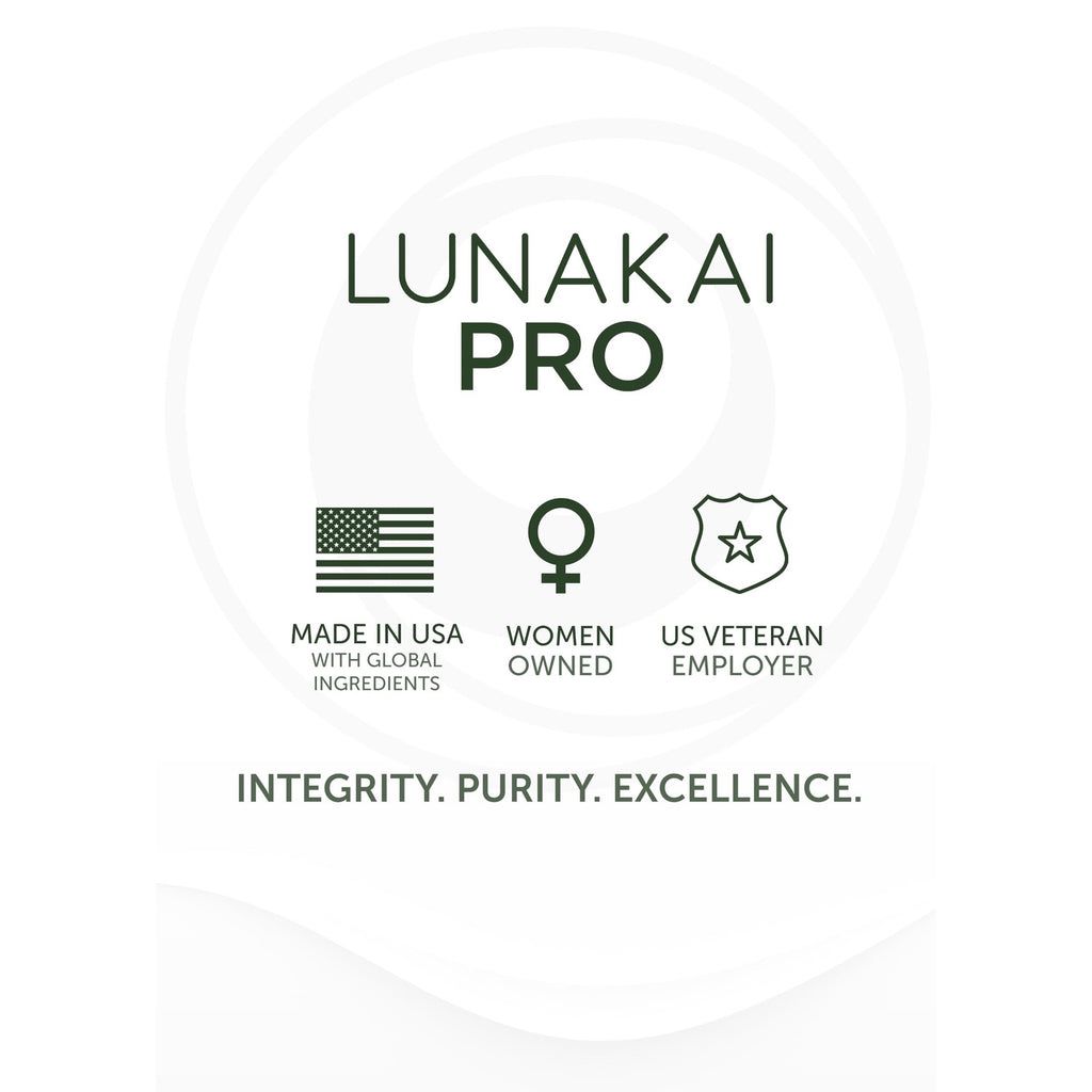 Lunakai USA Made Hair Vitamins for Men, 90 Capsules