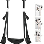 Sex Toys Sex Swing BDSM Bondage Slave Leather Soft Plush Sex Slings with Adjustable Straps, Hanging Door Handcuffs Leg Restraints Spreader Adult Toys for Couple