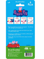 Peppa Pig Toothbrush 6 Pack