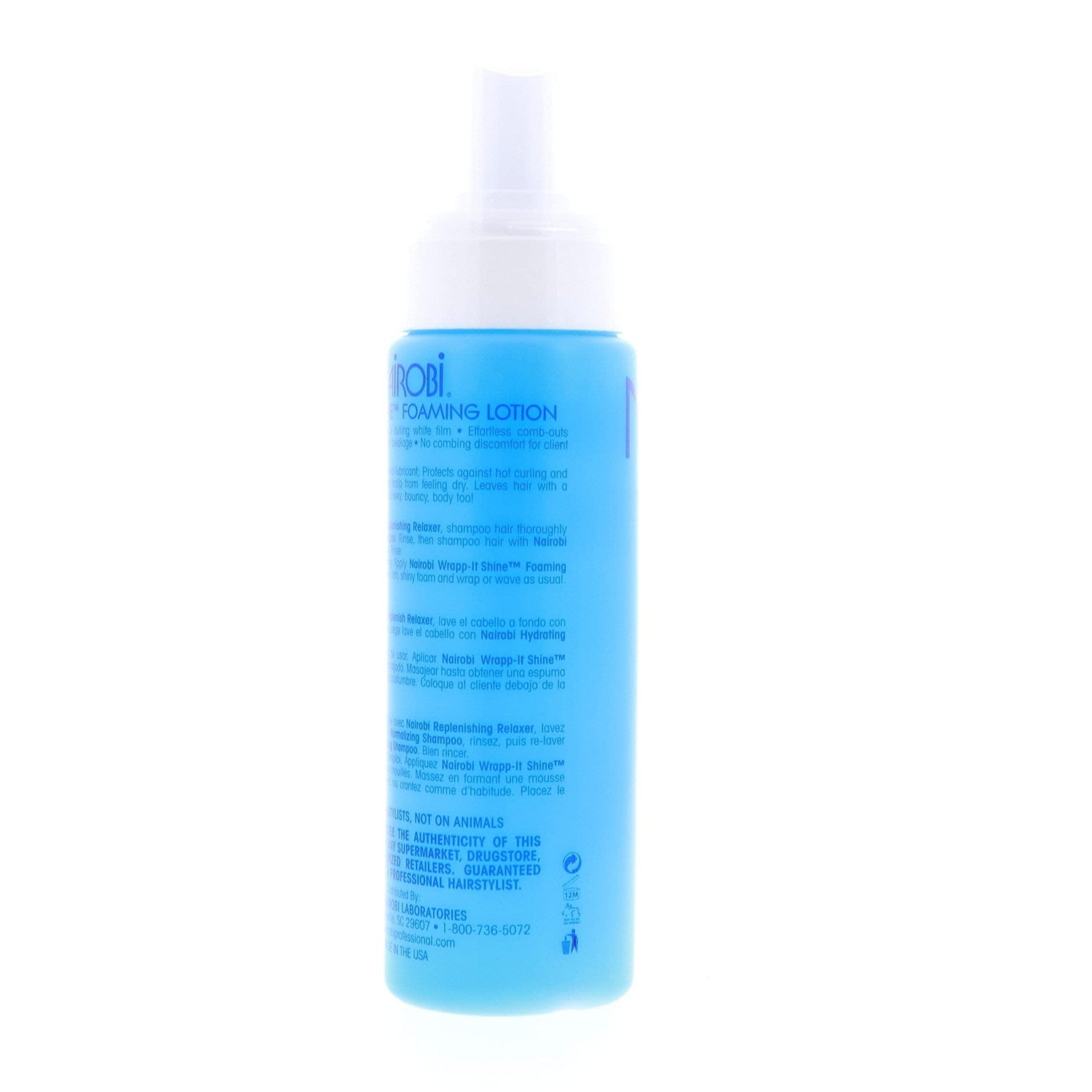 Nairobi Wrapp-It Shine Foaming Lotion 8oz by Nairobi