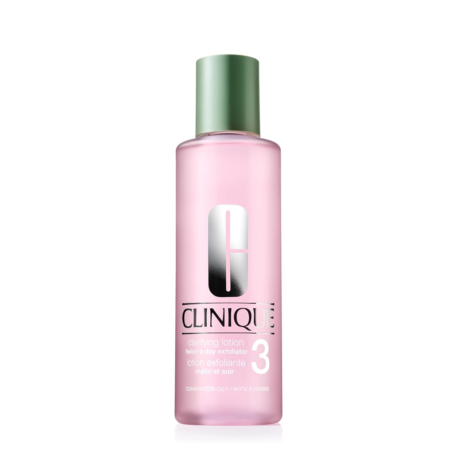 Buy now Clinique 3-Step Clarifying Lotion Face Exfoliator 3 | Toner With Witch Hazel + Salicylic Acid | For Combination Oily Skin Types 13.5 Fl Oz at indiglob india