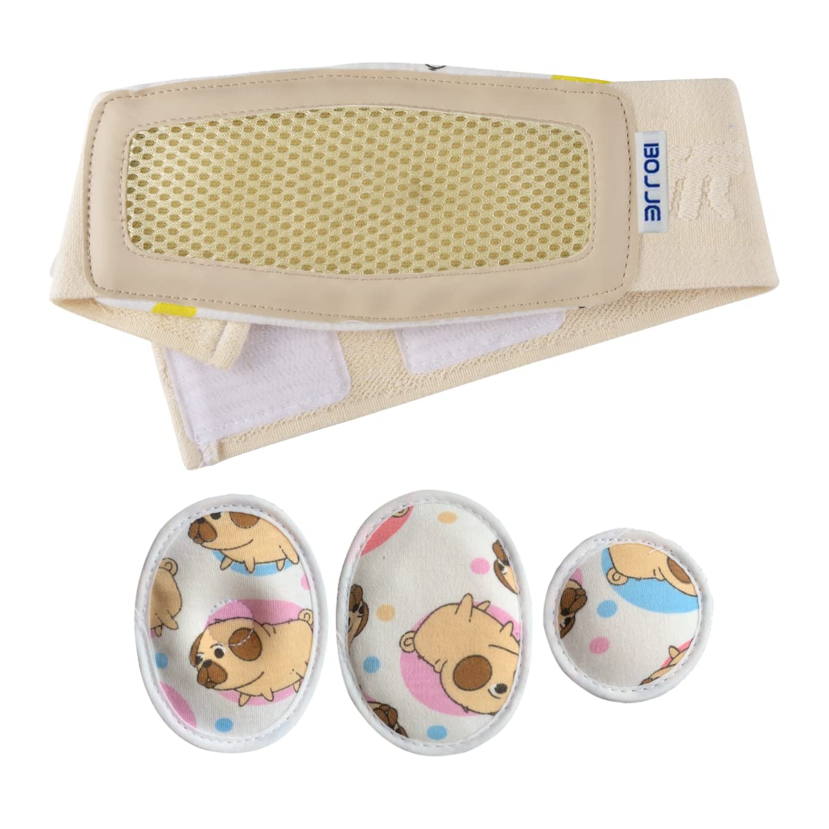 Buy now Umbilical Hernia Belt Baby/Infant Belly Button Band Wrap Truss Abdominal Binder for Children Kids Support Adjustable Navel Band Newborn Umbilical Cord 15-20 inch at indiglob india