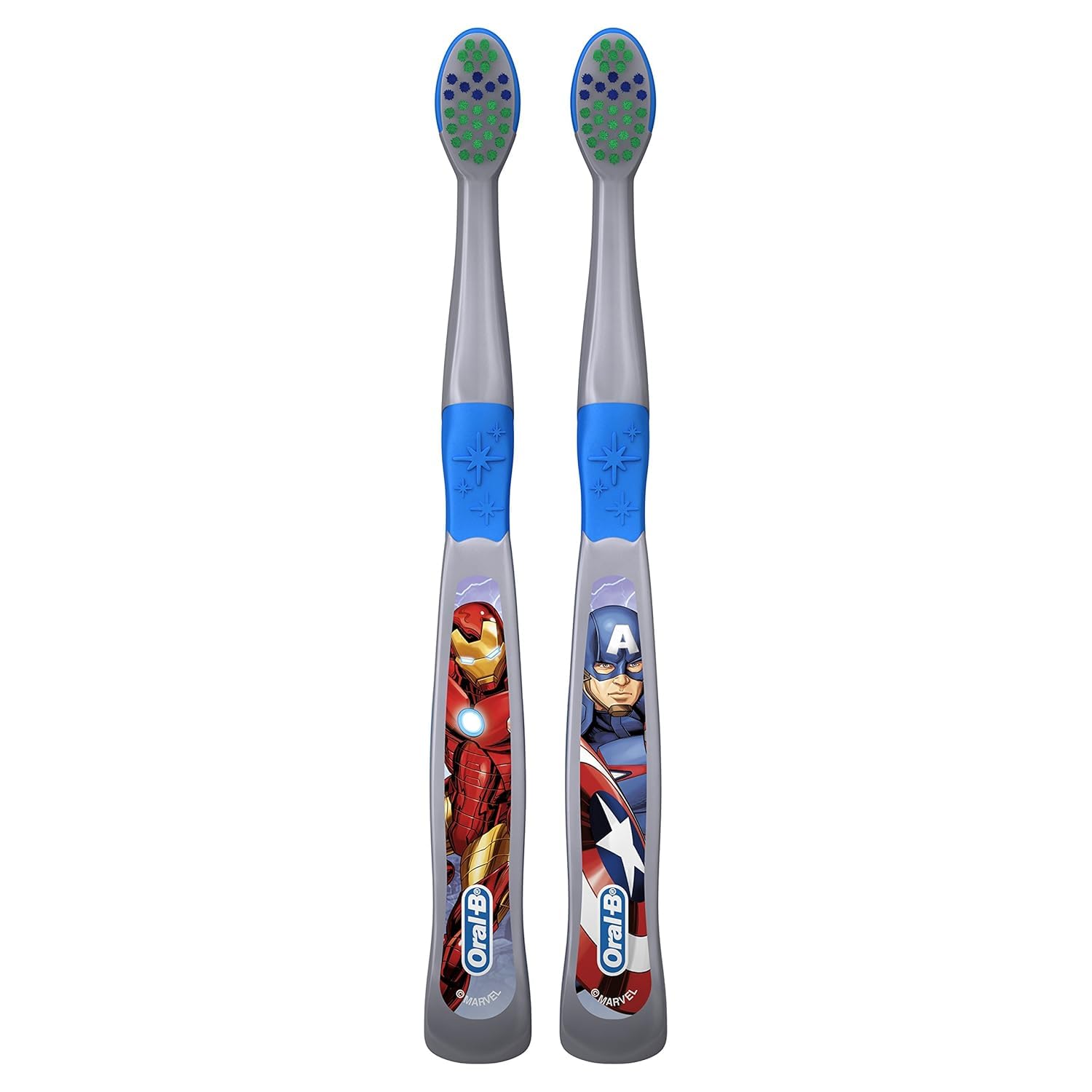Buy now Oral-B Kid's Manual Toothbrush Featuring Marvel's Spiderman, Soft Bristles, for Children and Toddlers 3+, 2 Count at indiglob india