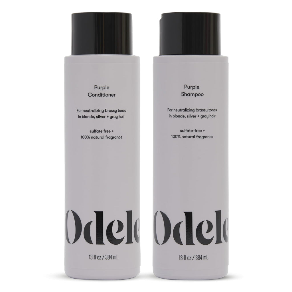 Odele Sulfate-Free Purple Shampoo & Conditioner Set, 13 fl oz Each