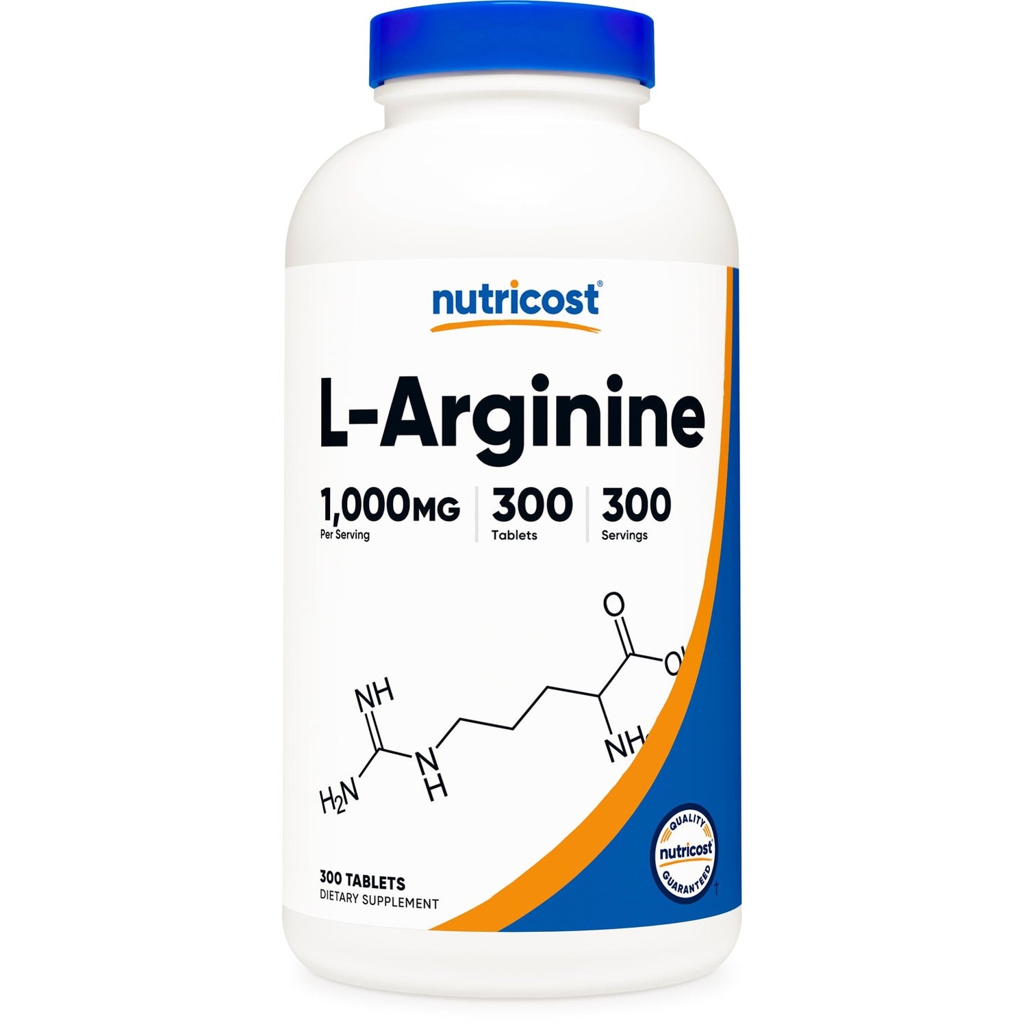 Nutricost L-Arginine 1000mg, Amino Acid Tablets (150 Tablets)