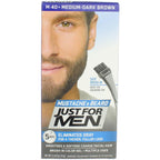 Buy now JUST FOR MEN Brush-In Color Gel, Medium-Dark Brown M-40 1 ea (Pack of 2) at indiglob india