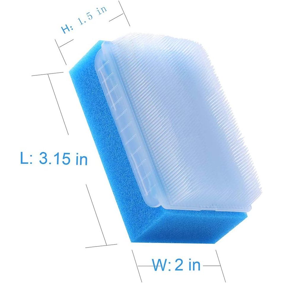 Buy now Wellgler's Autism Sensory Brush for Therapy,Surgical Scrub Brush,Bbaby Sponge for Bathing, Cradle Cap Brush (6Pack) at indiglob india