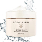BODY FIRM Crepe Erase Body Repair Treatment, Anti-Aging Wrinkle Cream, Support Skins Natural Elastin & Collagen Production - 10oz