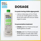 Polyquat 60 Algaecide for Swimming Pool, Highly Concentrated, 32 oz