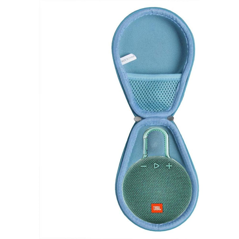 Buy now Hermitshell Hard Travel Case for JBL Clip 4 / JBL Clip 5 Portable Mini Bluetooth Speaker (Blue) Hard case for JBL Clip 3 Teal at indiglob india
