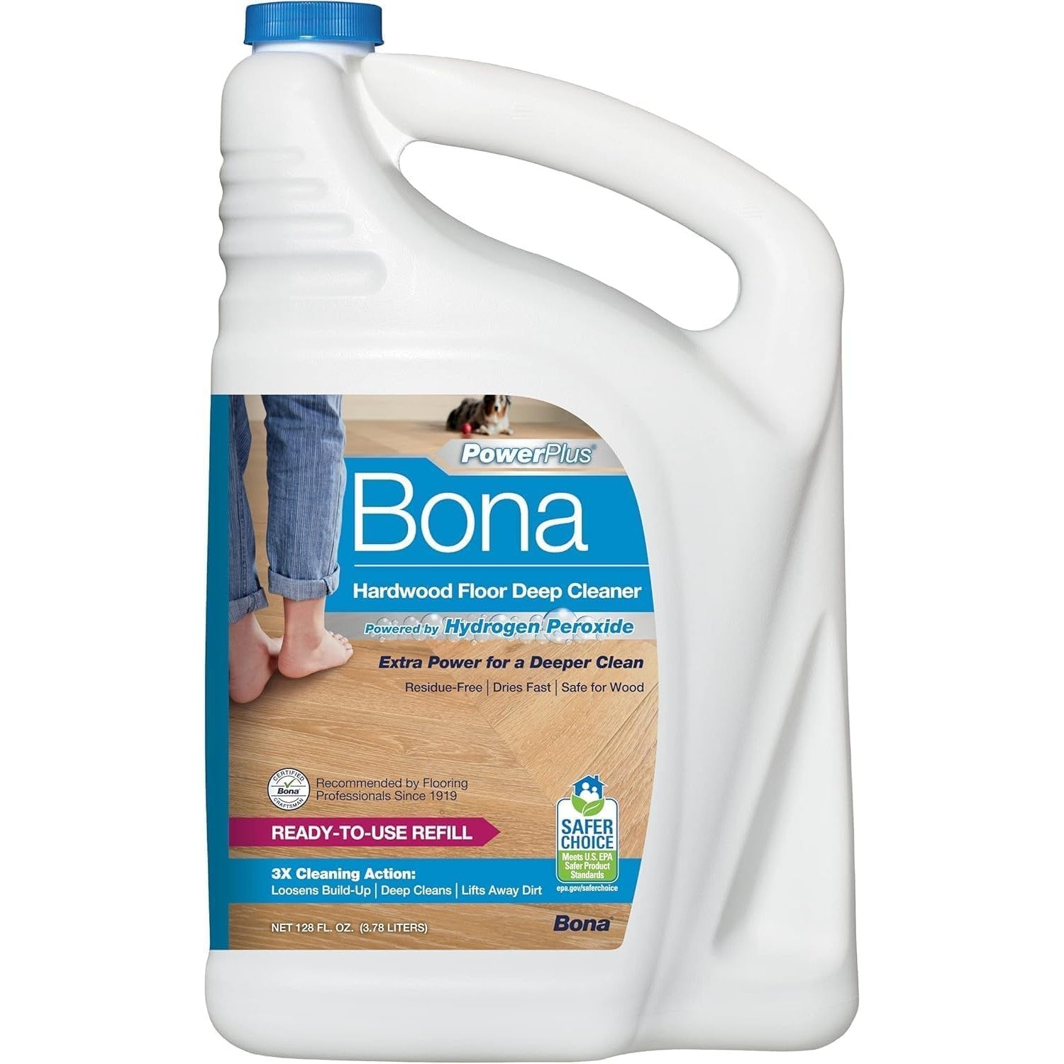 Buy now Bona Hardwood Floor Cleaner Concentrate, Cedar Wood Scent, 1 fl oz, Pack of 4 (Makes 128 fl oz) - Residue-Free Floor Cleaning Concentrate Spray Mop and Spray Bottle Refill - For Wood Floors PowerPlus at indiglob india