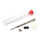 11pc Universal Compact Eye Glasses Repair Kit Case for Fixing All Kinds of Broken Glasses