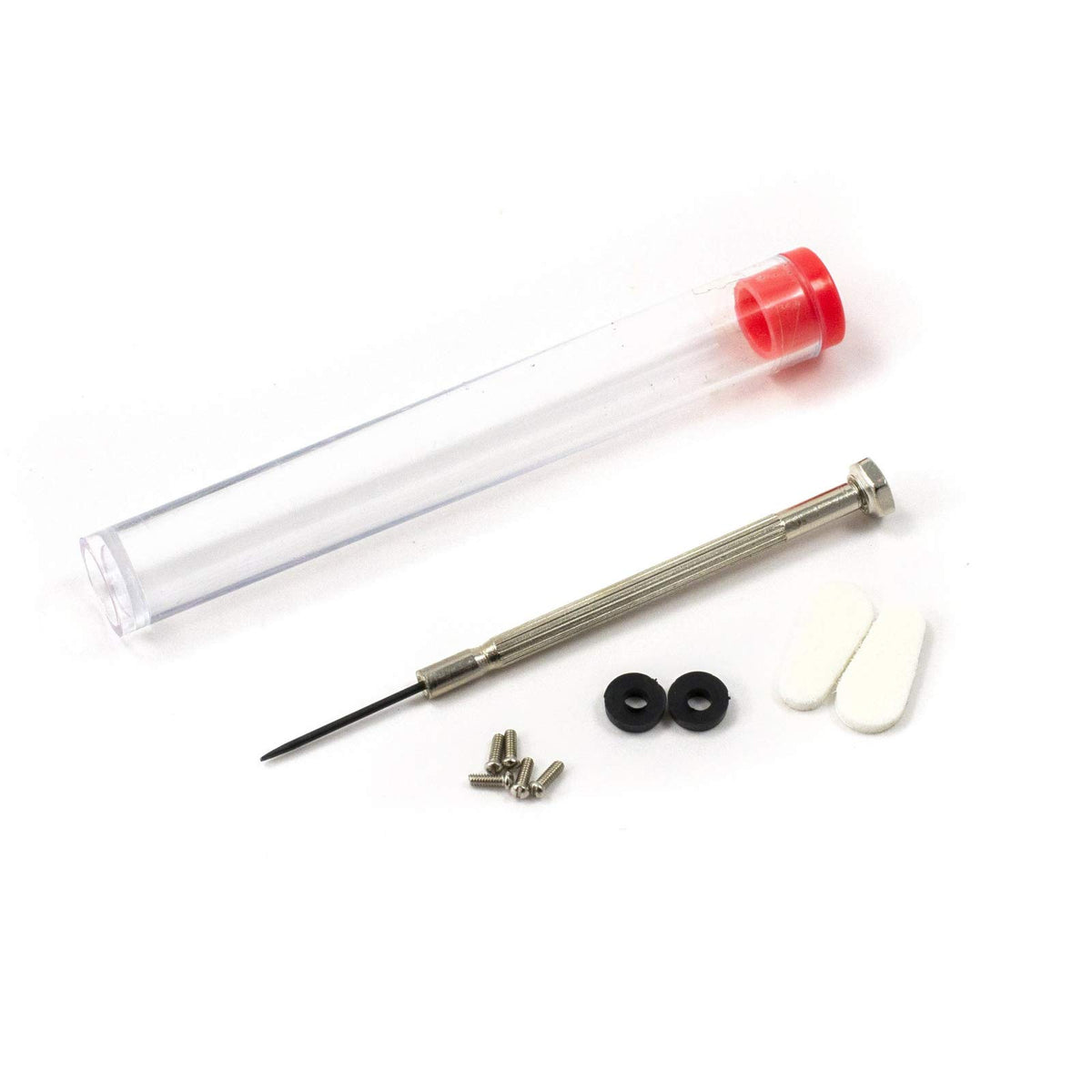 11pc Universal Compact Eye Glasses Repair Kit Case for Fixing All Kinds of Broken Glasses
