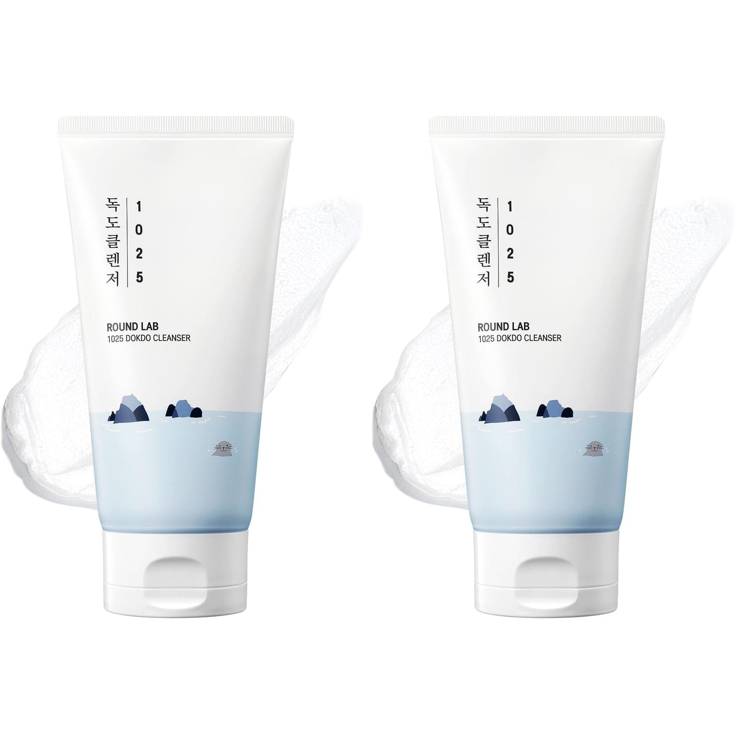ROUND LAB 1025 Dokdo Cleanser, 5.07 Fl Oz | Low pH Facial Cleanser, For Sensitive Skin, Deep Sea Water, Hydrating Face Wash, Korean Skin Care