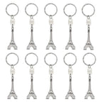 Buy now baotongle 15pcs Eiffel Tower Keyring, Paris Eiffel Tower Keychains 3-D Key Ring French Souvenirs Retro Adornment Cute Lovely Decorative Metal Craft Art Statue Model for Table Decor Gifts Silver at indiglob india