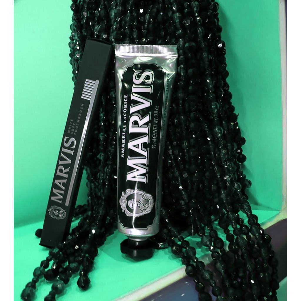 Buy now Marvis Amarelli Licorice Toothpaste at indiglob india