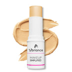 Vibriance Complexion Sticks, Foundation for Mature Skin - Natural Beige | Sheer, Buildable Coverage Face Makeup Foundation for Older Women - 3-in-1 Base, Contour, Concealer
