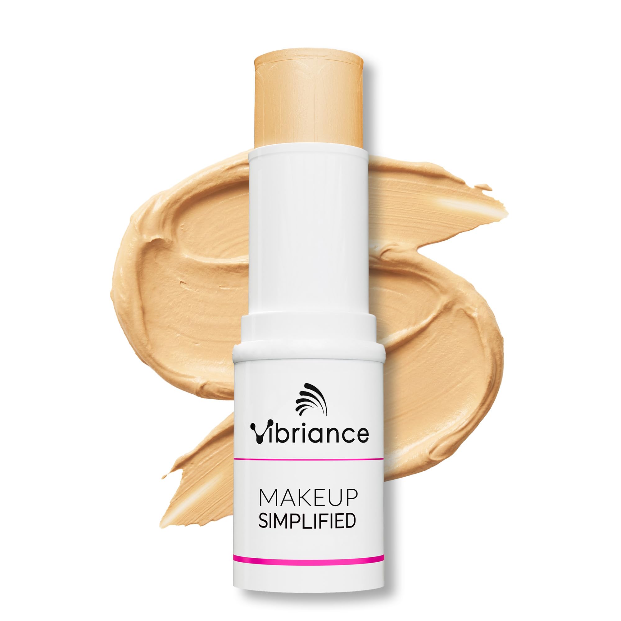 Vibriance Complexion Sticks, Foundation for Mature Skin - Natural Beige | Sheer, Buildable Coverage Face Makeup Foundation for Older Women - 3-in-1 Base, Contour, Concealer