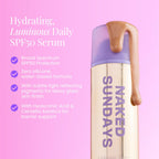 Naked Sundays CabanaClear SPF 50 Sunscreen Serum, Illuminating, 50ml